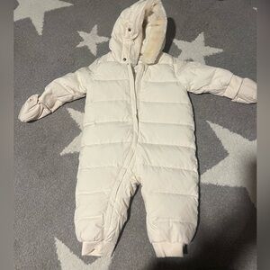 Petit Bateau snowsuit.  Size 12-18 months. Like new.